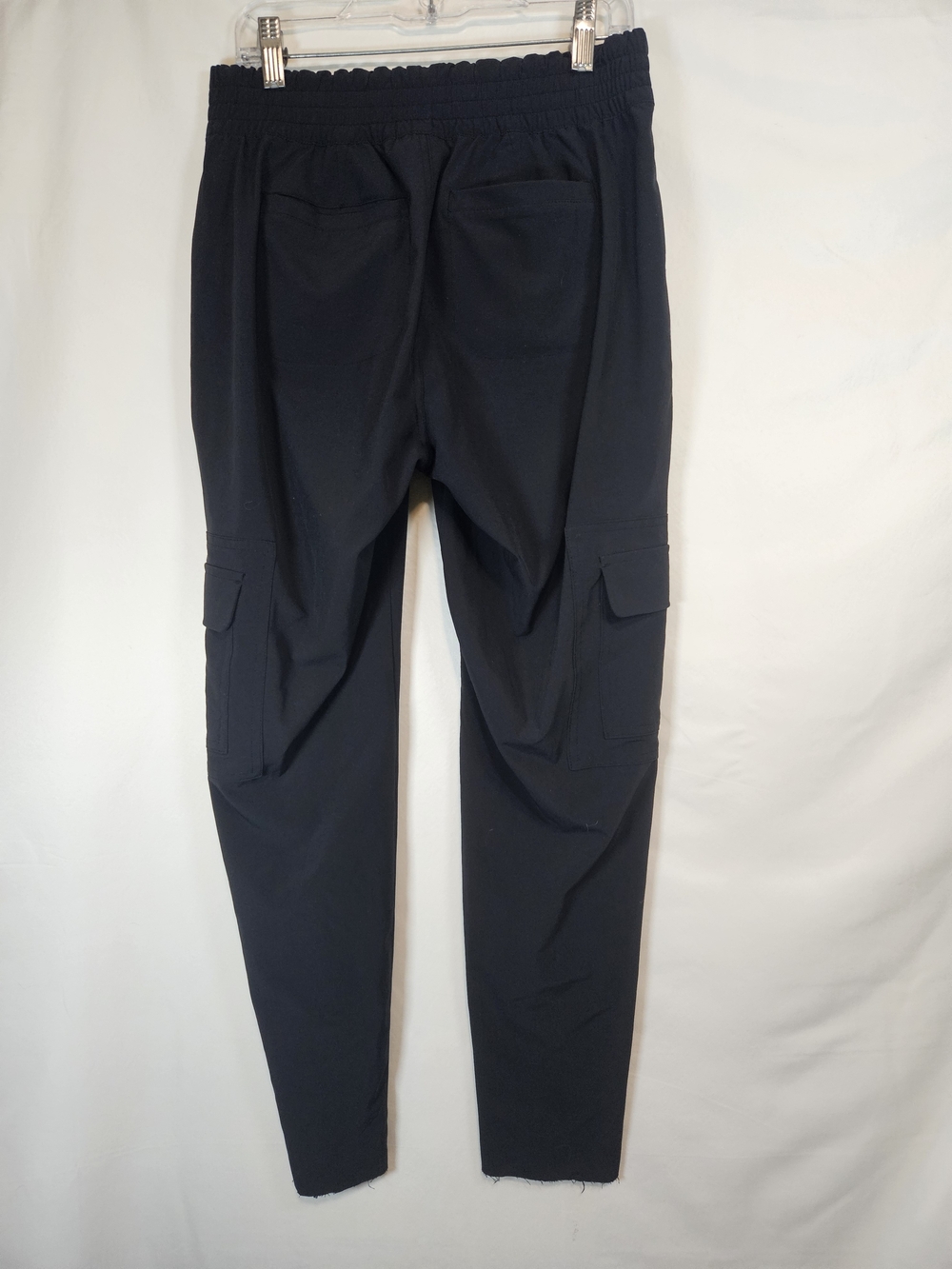 Athleta Black Cropped Cargo Joggers - Picture 3 of 7